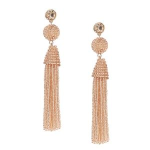 Banana Republic Beaded Tassel Earrings